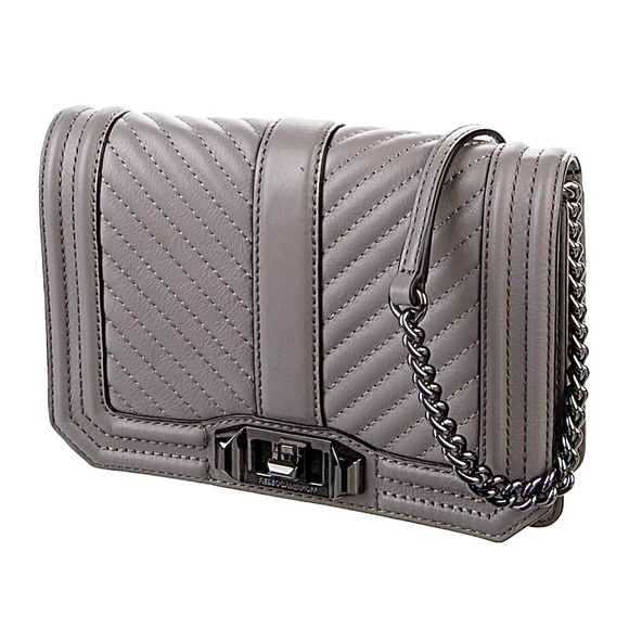 Rebecca Minkoff Chevron Quilted Leather Crossbody Bag - Picture 2 of 4